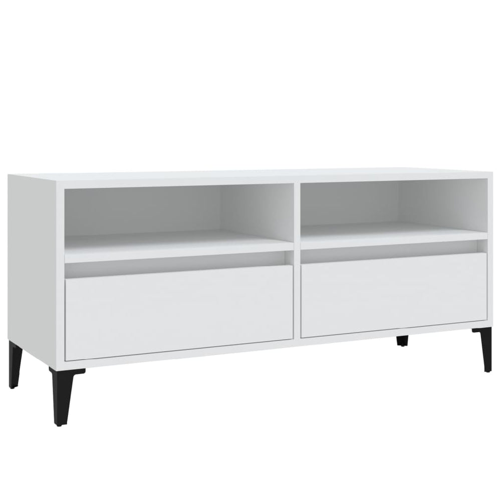Weißer TV-Schrank 100 cm