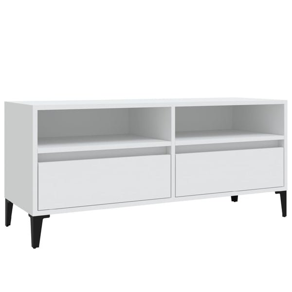 Weißer TV-Schrank 100 cm