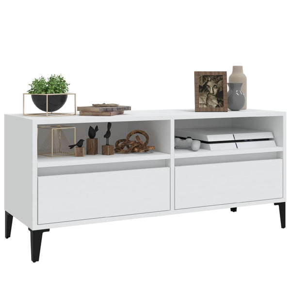 Weißer TV-Schrank 100 cm