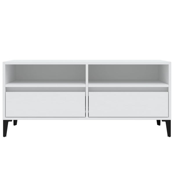 Weißer TV-Schrank 100 cm