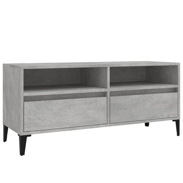 TV-Schrank Betongrau 100 cm