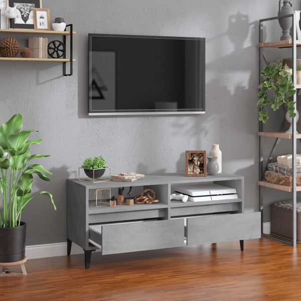 TV-Schrank Betongrau 100 cm