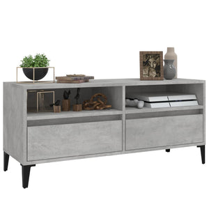 TV-Schrank Betongrau 100 cm