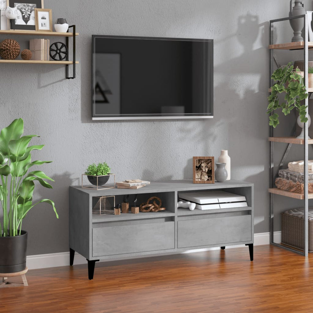 TV-Schrank Betongrau 100 cm