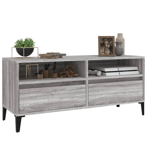 TV-Schrank Grau Sonoma 100 cm