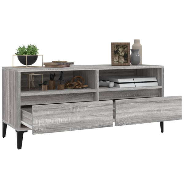 TV-Schrank Grau Sonoma 100 cm