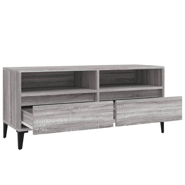 TV-Schrank Grau Sonoma 100 cm