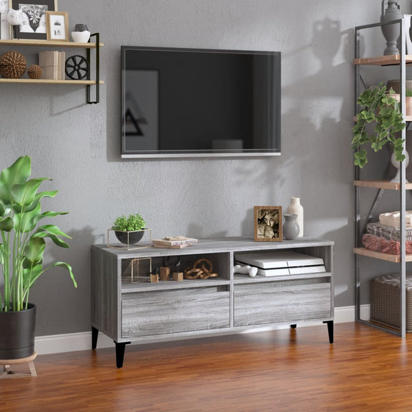 TV-Schrank Grau Sonoma 100 cm