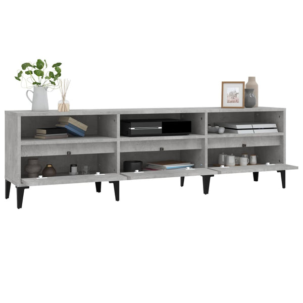 TV-Schrank Betongrau 150 cm