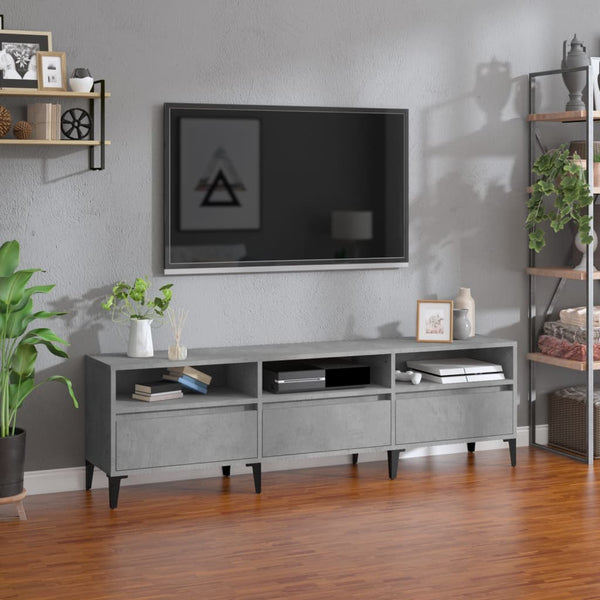 TV-Schrank Betongrau 150 cm