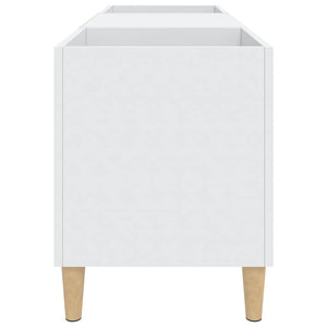 Weißer Schallplattenschrank
