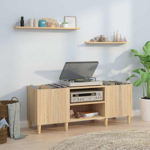 Schallplattenschrank Sonoma-Eiche