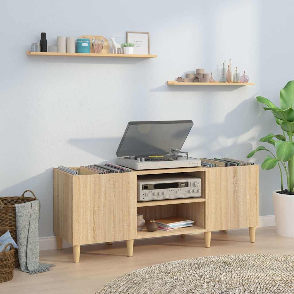 Schallplattenschrank Sonoma-Eiche