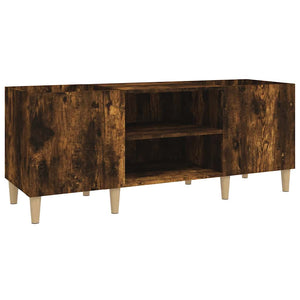 Plattenschrank Räuchereiche, 121 cm