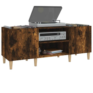 Plattenschrank Räuchereiche, 121 cm