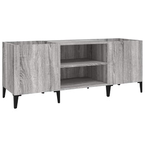 Plattenschrank Grau Sonoma 121 cm