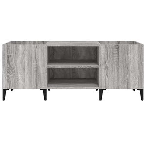 Plattenschrank Grau Sonoma 121 cm