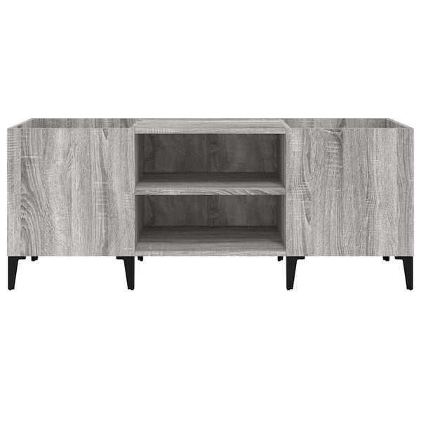 Plattenschrank Grau Sonoma 121 cm