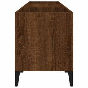 Plattenschrank Braun Eichen-Optik