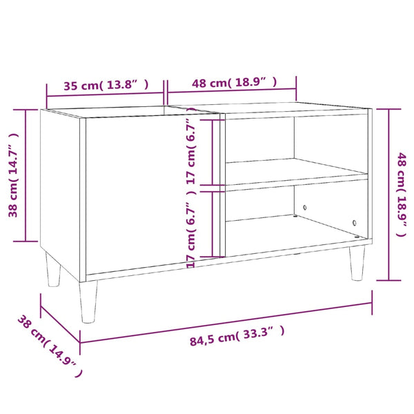 Plattenschrank Weiß Holzwerkstoff