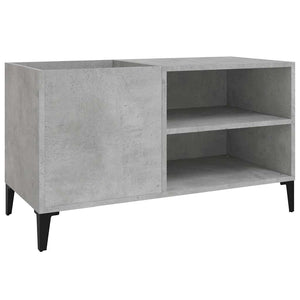 vidaXL Meuble de rangement gris béton 84,5x38x48 cm en bois d'ingénierie