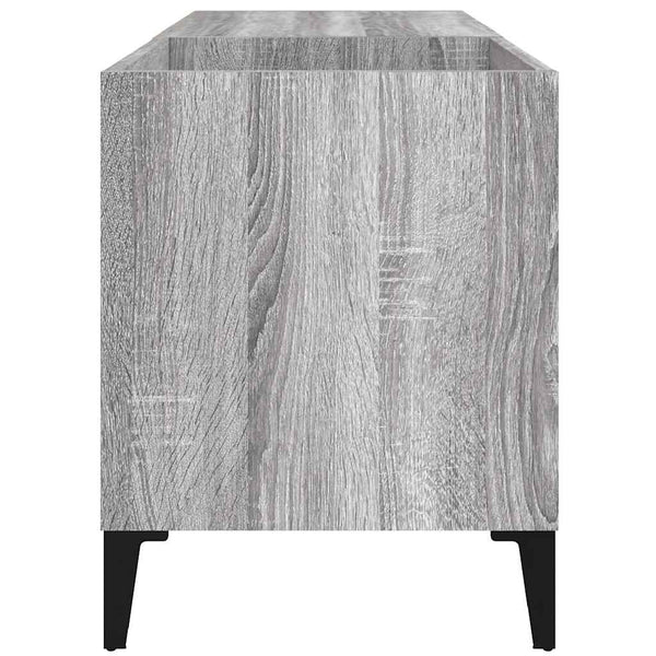 Plattenschrank Grau Sonoma