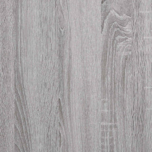 Plattenschrank Grau Sonoma