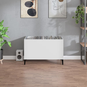 Plattenschrank Weiß Holz