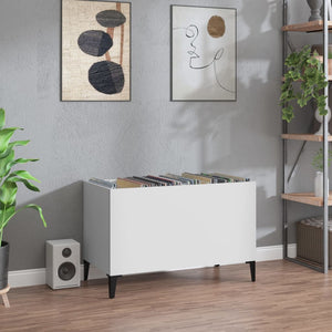 Plattenschrank Weiß Holz