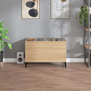 Schallplattenschrank Sonoma Eiche