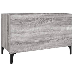 Plattenschrank Grau Sonoma