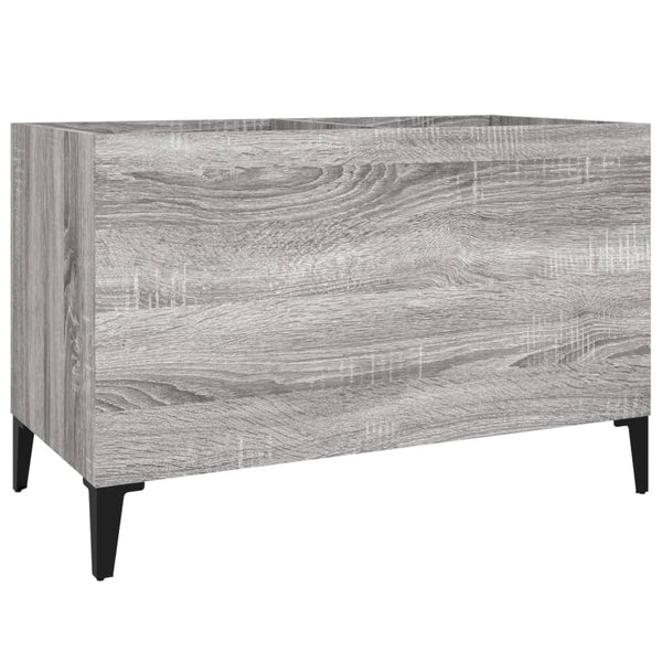 Plattenschrank Grau Sonoma