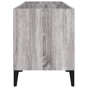 Plattenschrank Grau Sonoma