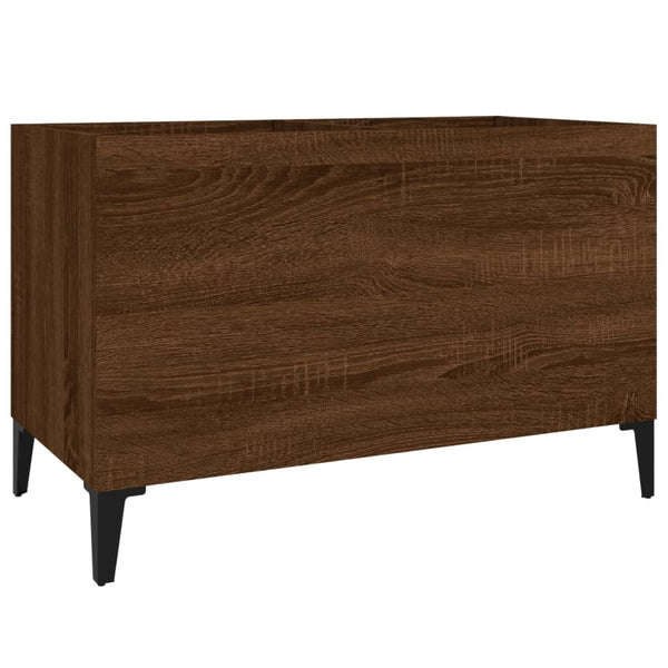 Plattenschrank Braun Eichenoptik