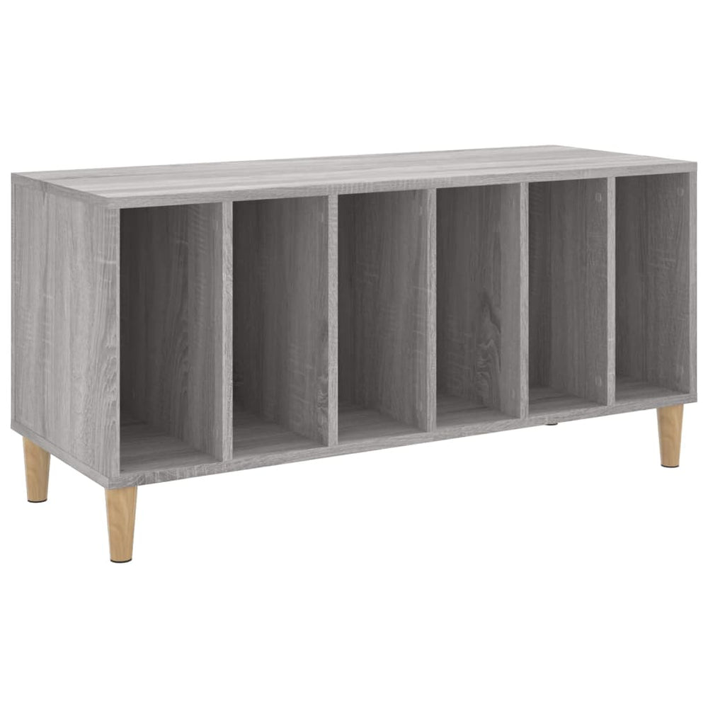 Plattenschrank Grau Sonoma Eiche