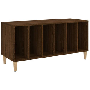 Plattenschrank Braun Eichen-Optik