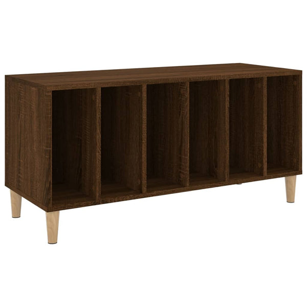 Plattenschrank Braun Eichen-Optik