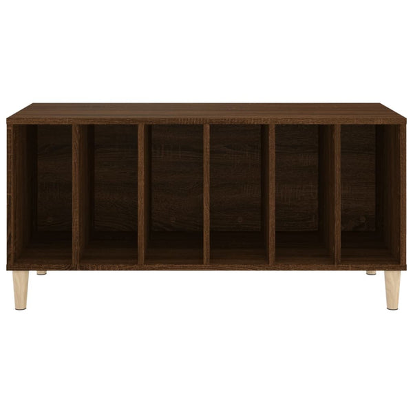 Plattenschrank Braun Eichen-Optik