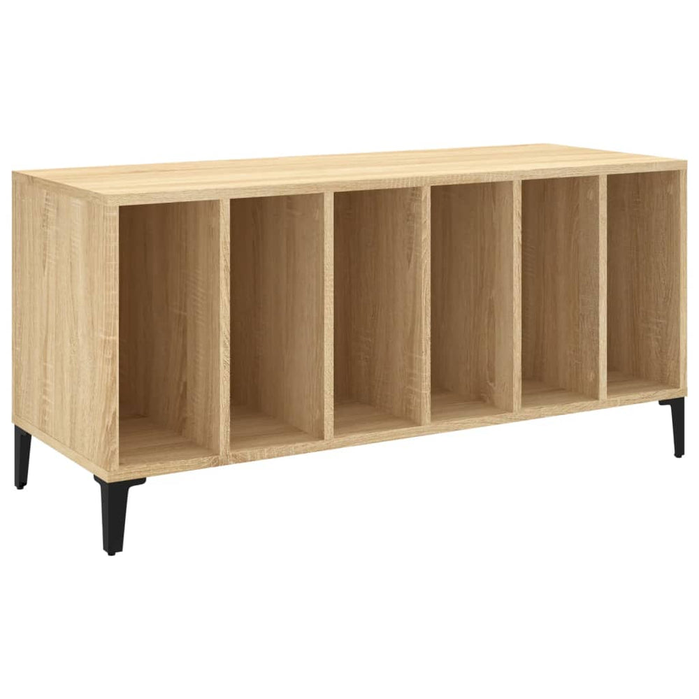 Plattenschrank Sonoma-Eiche, 100 cm