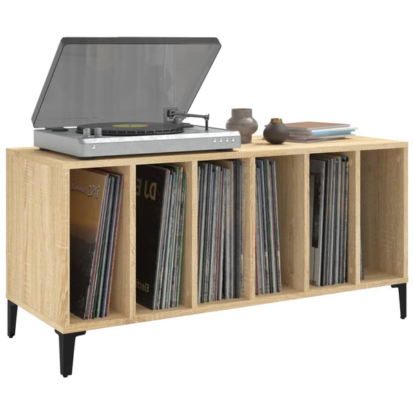 Plattenschrank Sonoma-Eiche, 100 cm