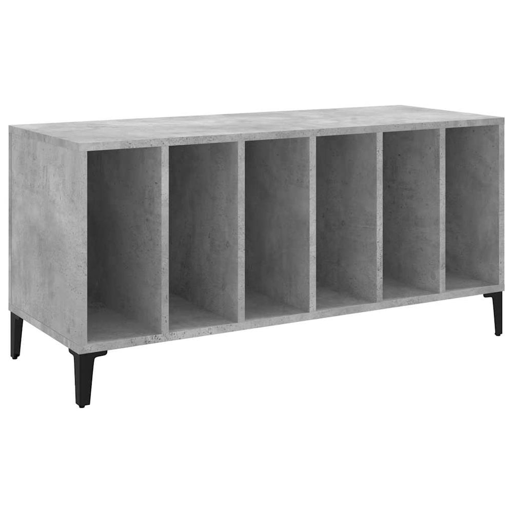 Plattenschrank Betongrau 100x38x48 cm