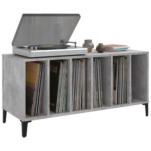 Plattenschrank Betongrau 100x38x48 cm