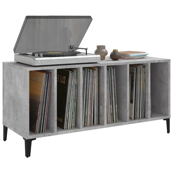 Plattenschrank Betongrau 100x38x48 cm