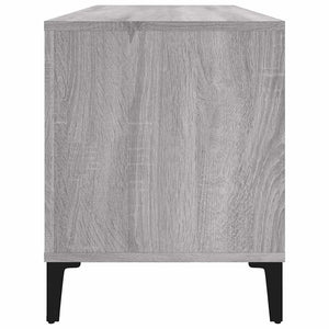 Plattenschrank Grau Sonoma 100x38x48 cm