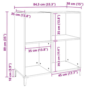 Plattenschrank Weiß Holzwerkstoff