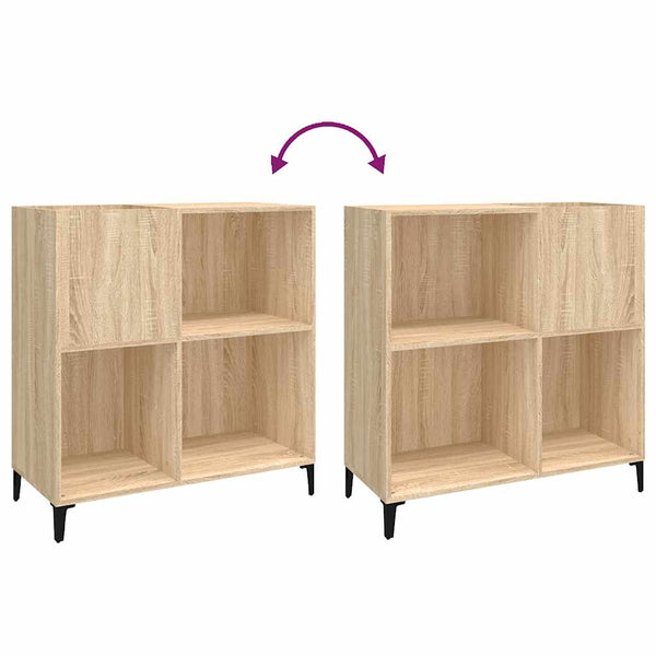 Plattenschrank Sonoma Eiche 84,5 cm