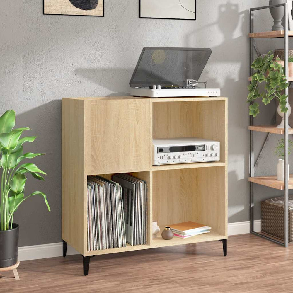 Plattenschrank Sonoma Eiche 84,5 cm