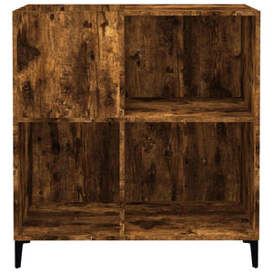 Schallplattenschrank Räuchereiche 84,5 cm