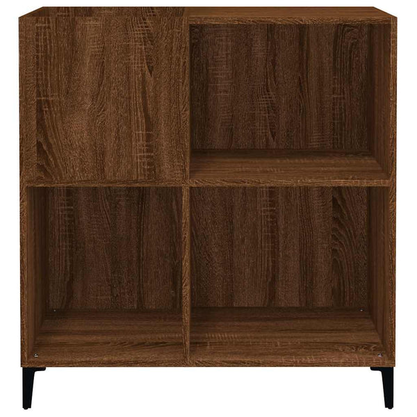 Plattenschrank Braun Eichenoptik