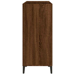 Plattenschrank Braun Eichenoptik